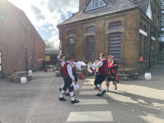At he Hook Norton brewery